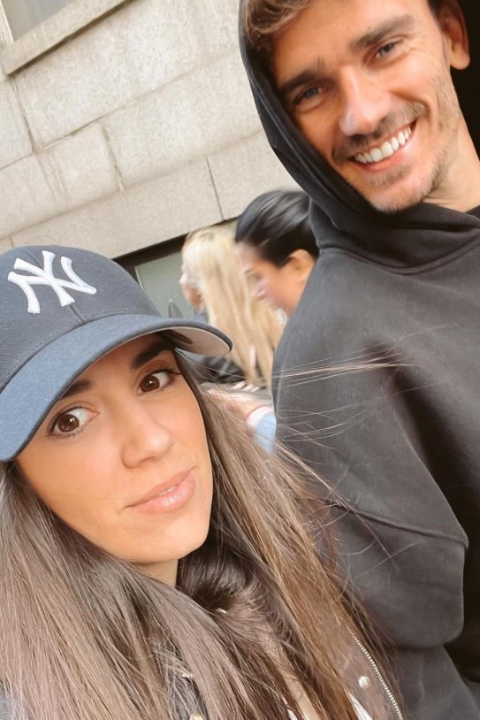 Erika Choperena y Antoine Griezmann Instagram Erika Choperena y Antoine Griezmann Instagram