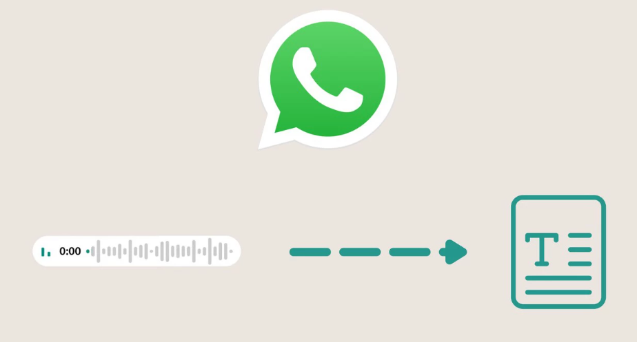 Meta et permetrà veure transcrites les notes de veu de WhatsApp sense haver d'utilitzar aplicacions de tercers