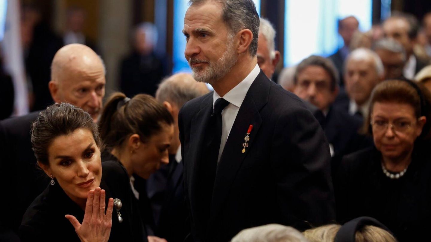 letizia i felipe, funeral Constantino efe