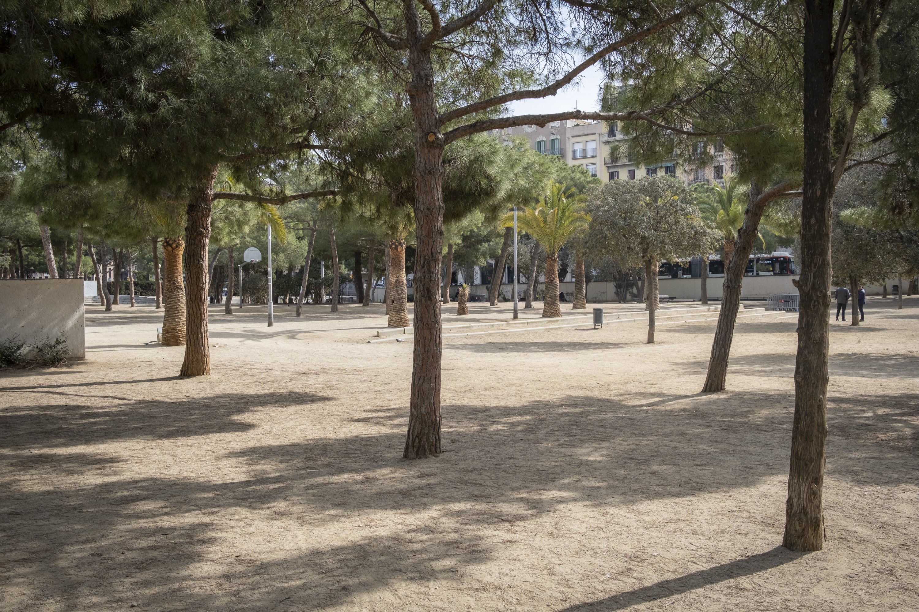 Decisión definitiva: el Parc Joan Miró será ocupado por los materiales de las obras de la L8 de FGC
