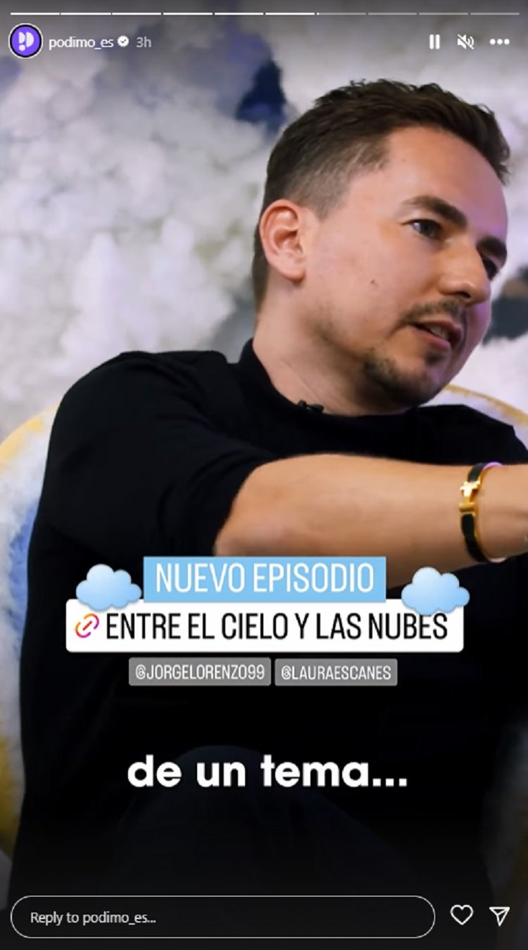 Laura Escanes Jorge Lorenzo IG stories Laura Escanes Jorge Lorenzo IG stories