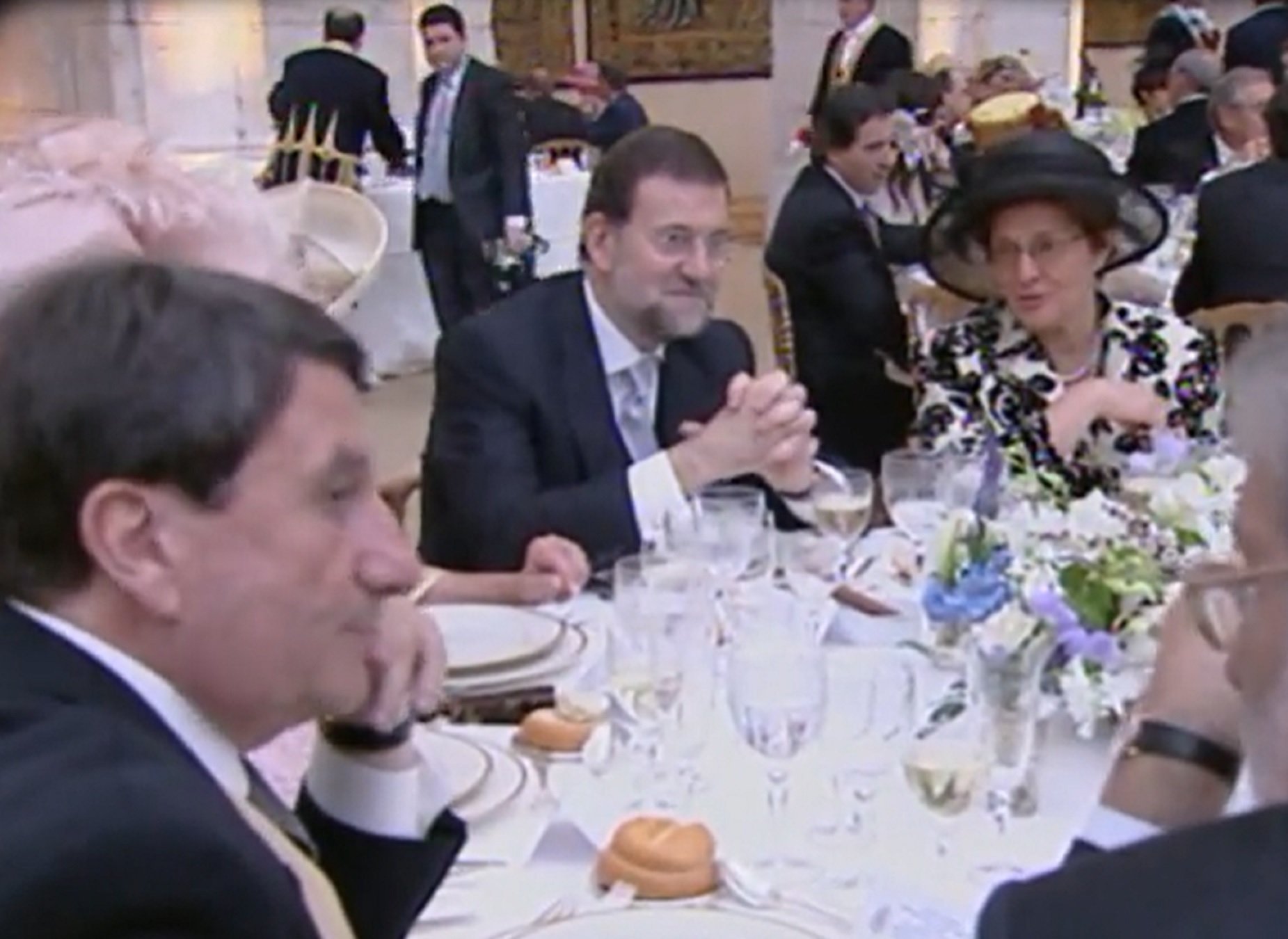 Rajoy en el casament de Felipe i Letizia L6 Rajoy en el casament de Felipe i Letizia L6