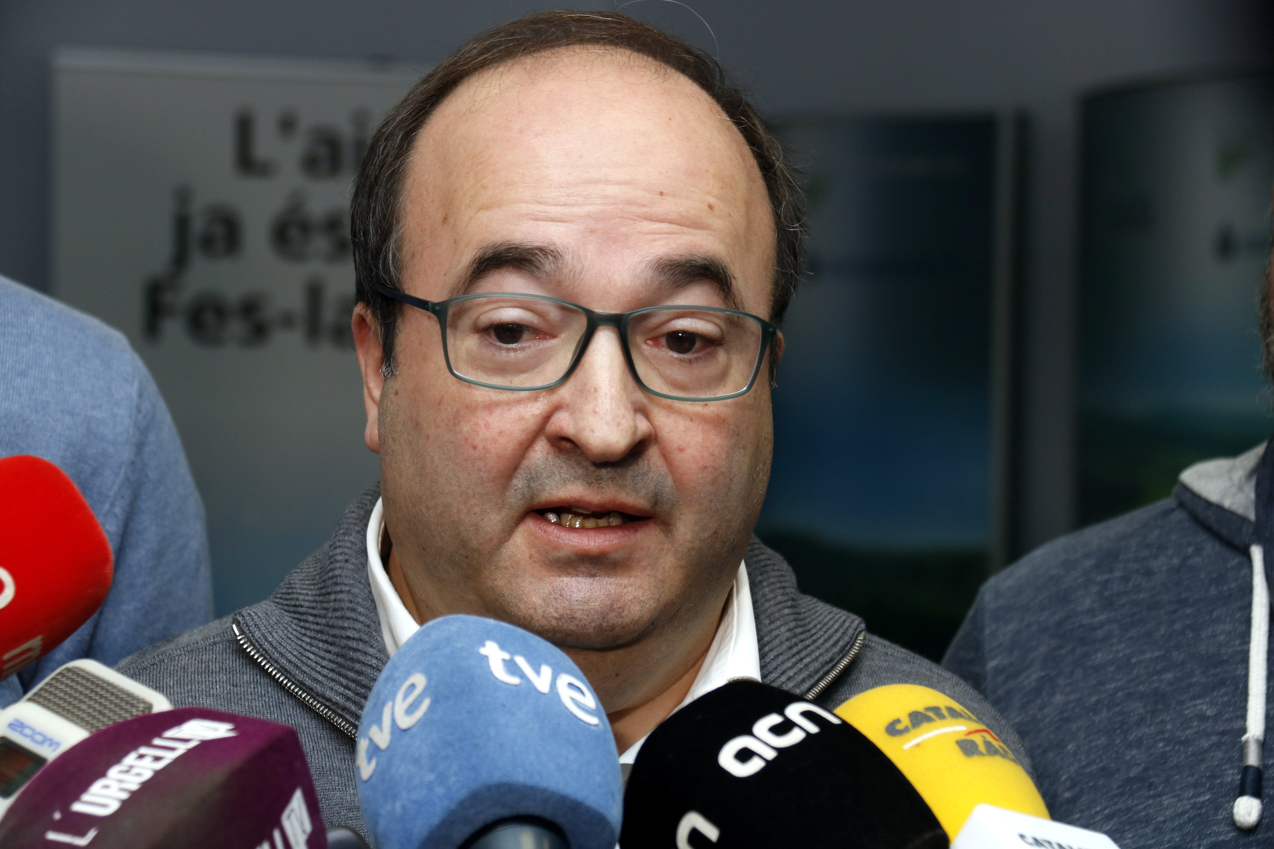 Iceta s’apunta a la manifestació de Societat Civil Catalana