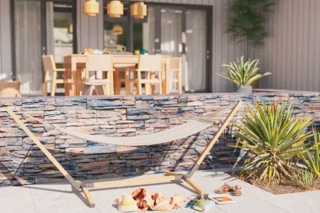 Hamaca de exterior de algodón NATERIAL1 Hamaca de exterior de algodón NATERIAL1