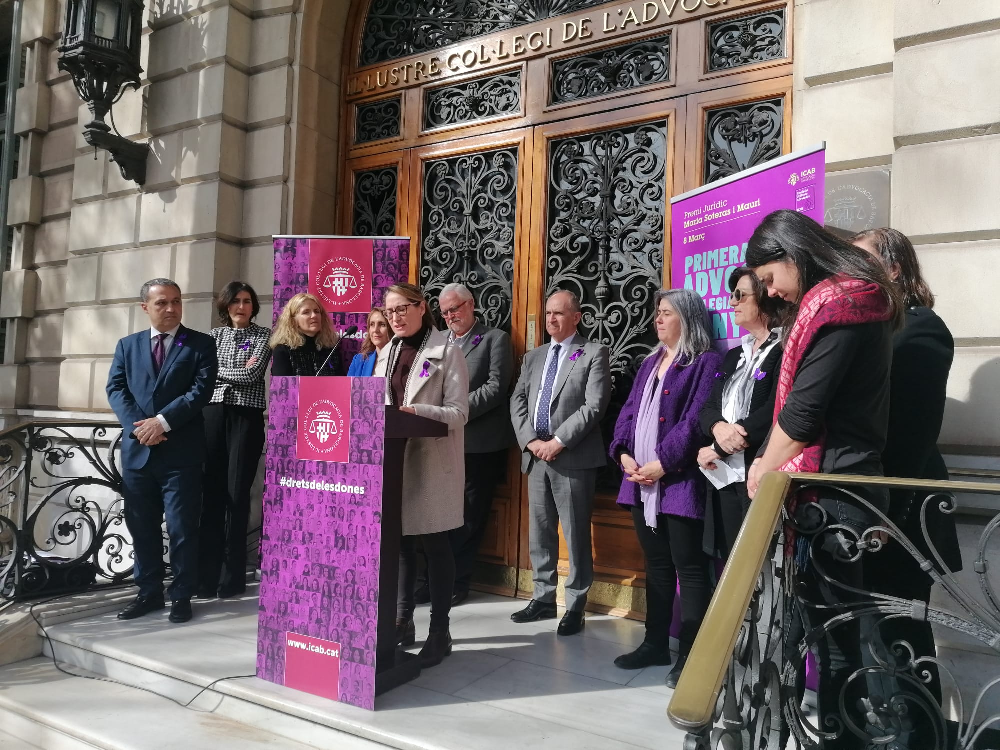 Los abogados del área de Barcelona asisten a 22 víctimas de violencia de género y machista al día