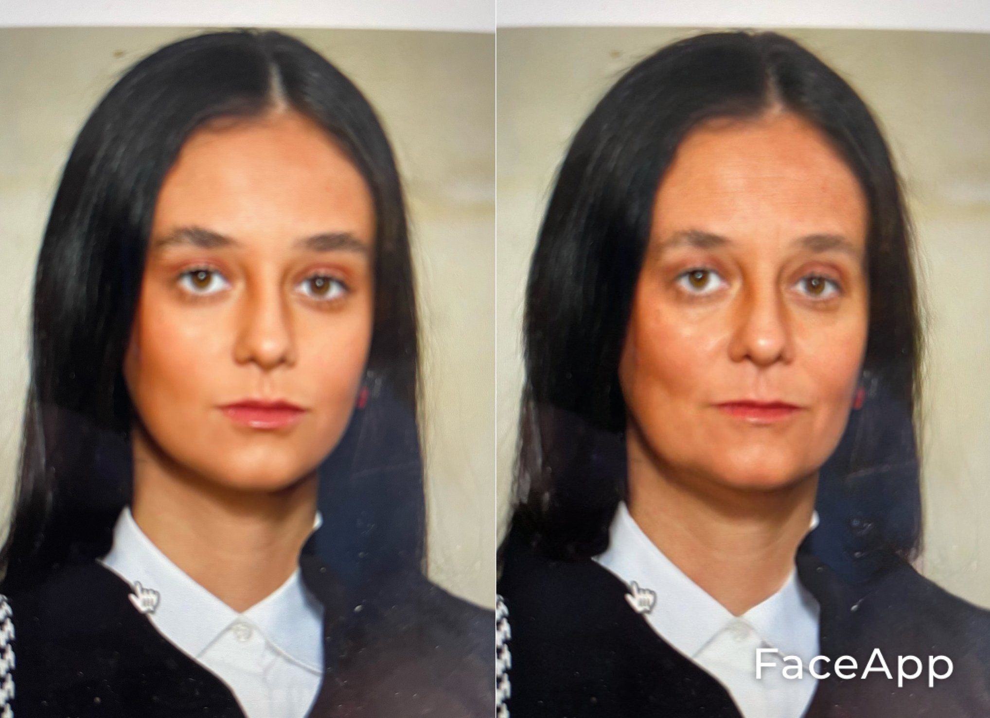 Victoria Federica FaceApp 