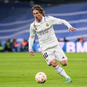 Luka Modric balon pies Real Madrid / Foto: Europa Press