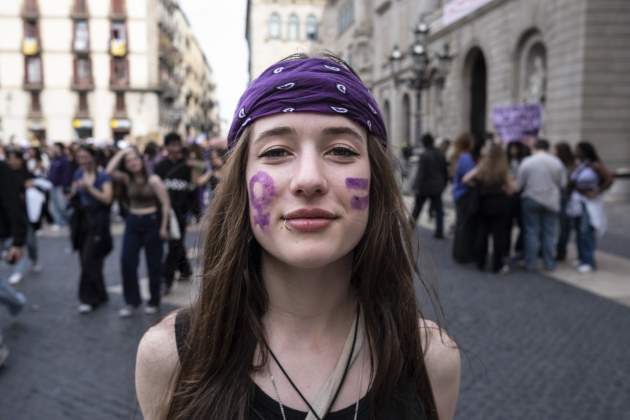 8M manifestació universitaria i estudiantil dia de la dona / Foto: Carlos Baglietto