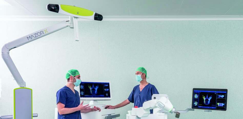 El hospital QuirónSalud incorpora tecnología robótica para las operaciones de columna