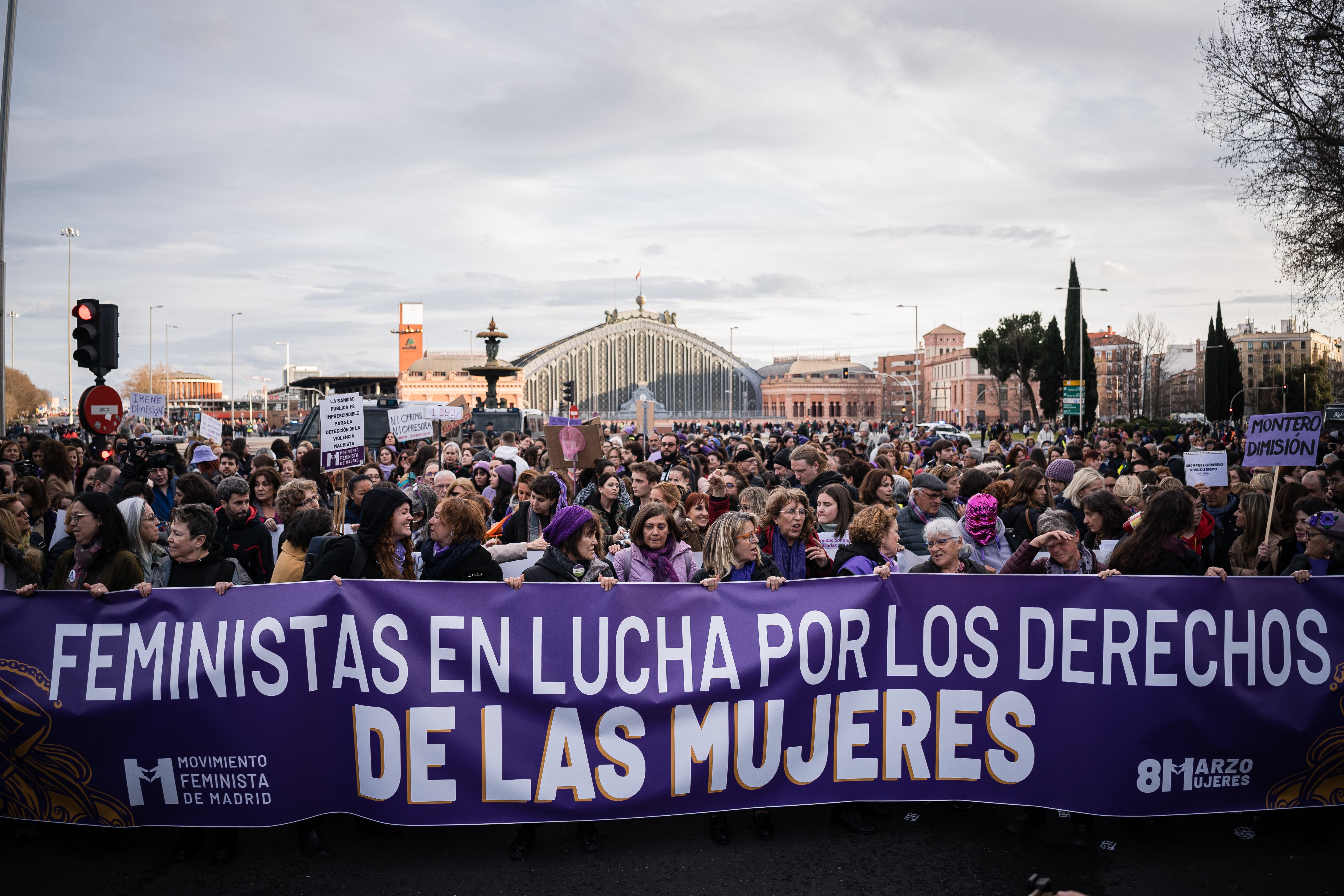 manifestacion movimiento feminista madrid