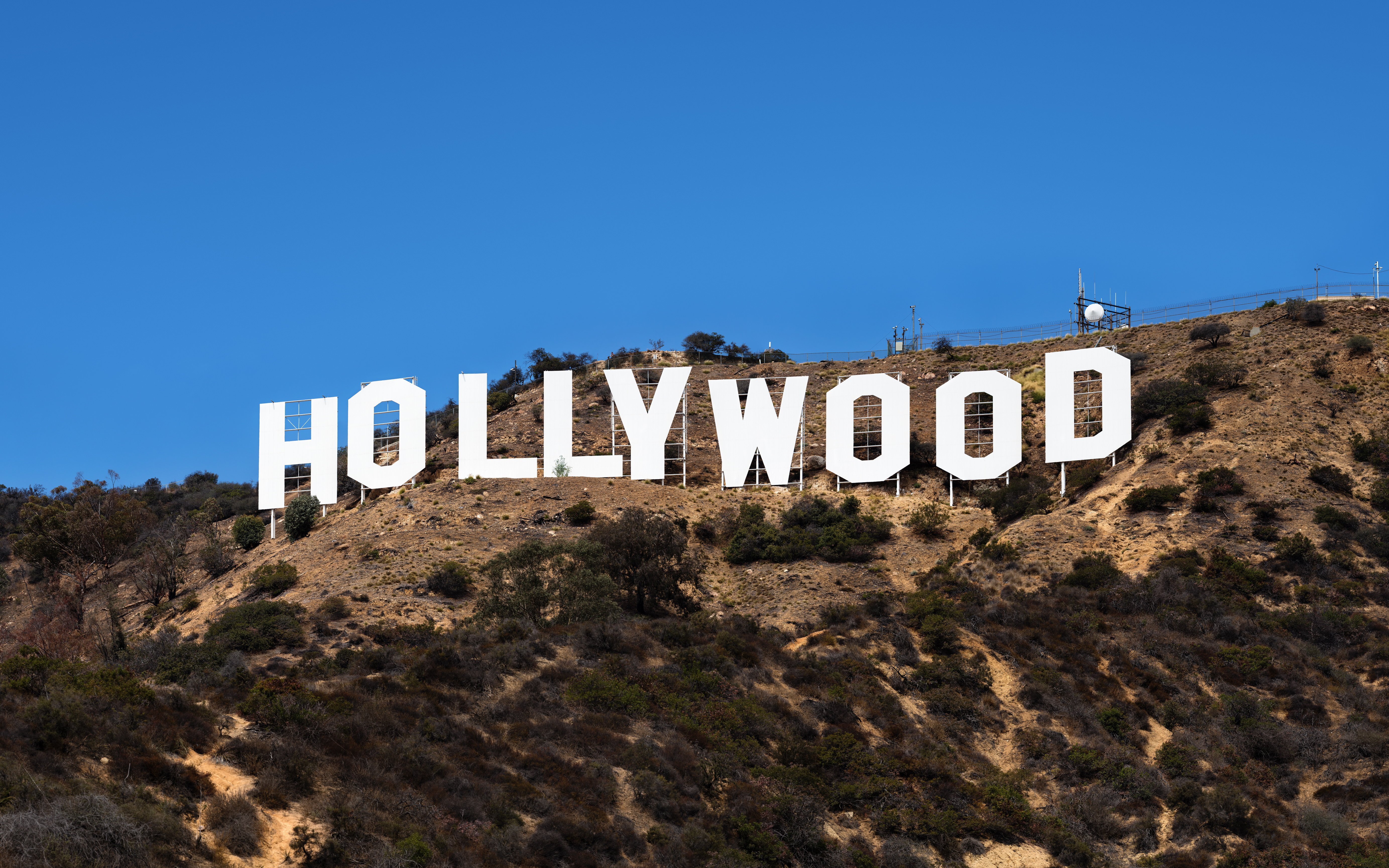 Hollywood senyal (Zuschnitt), Foto: Viquipedia