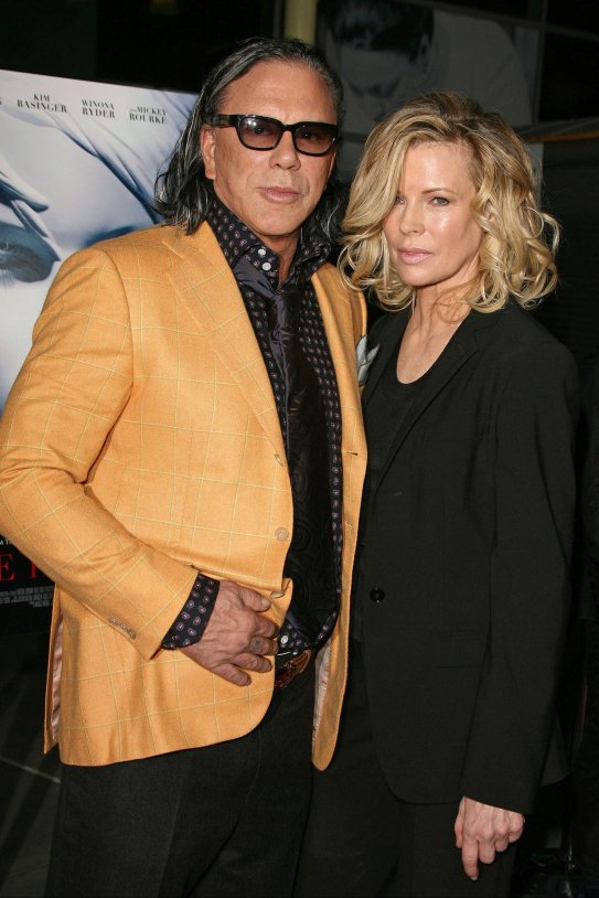 Kim Basinger Mikey Rourke GTRES Kim Basinger Mikey Rourke GTRES