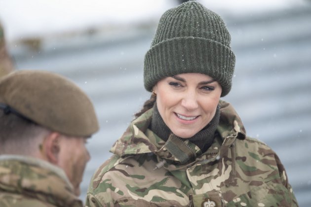 Kate Middleton ejército Irlanda GTRES