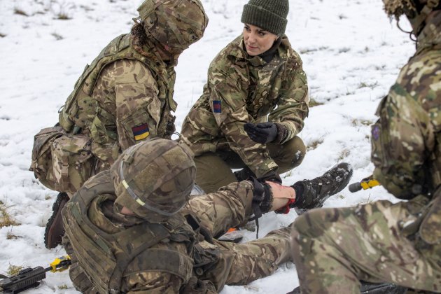 Kate Middleton ejército GTRES