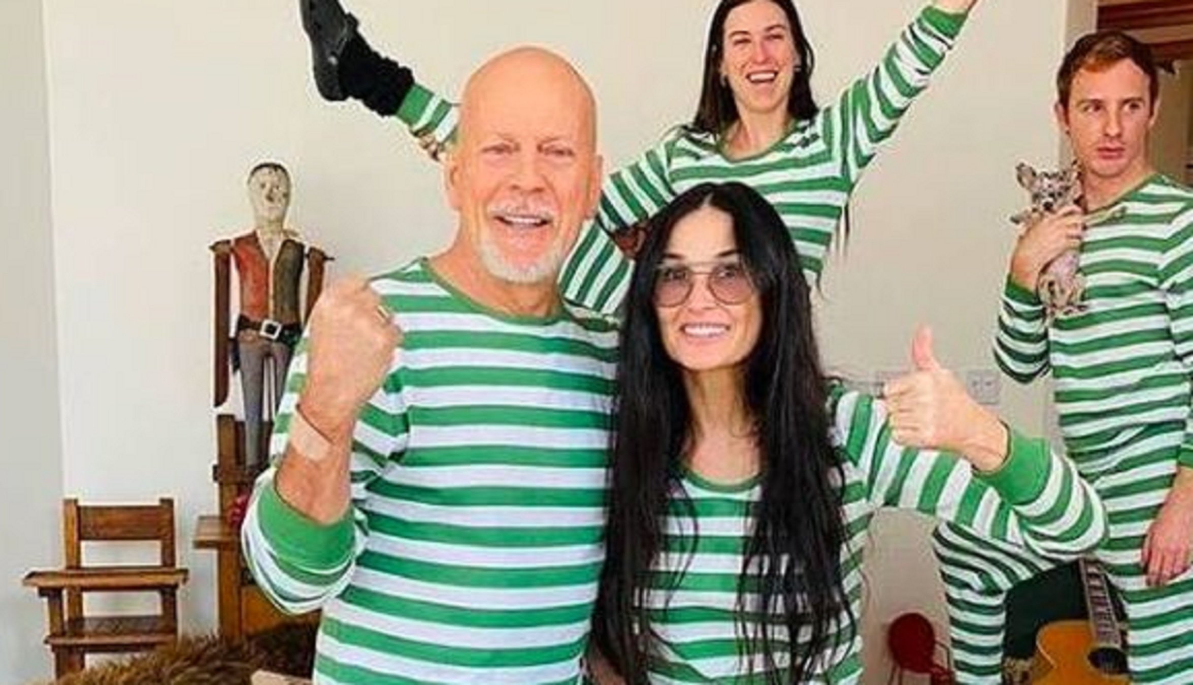 Bruce Willis demi moore IG