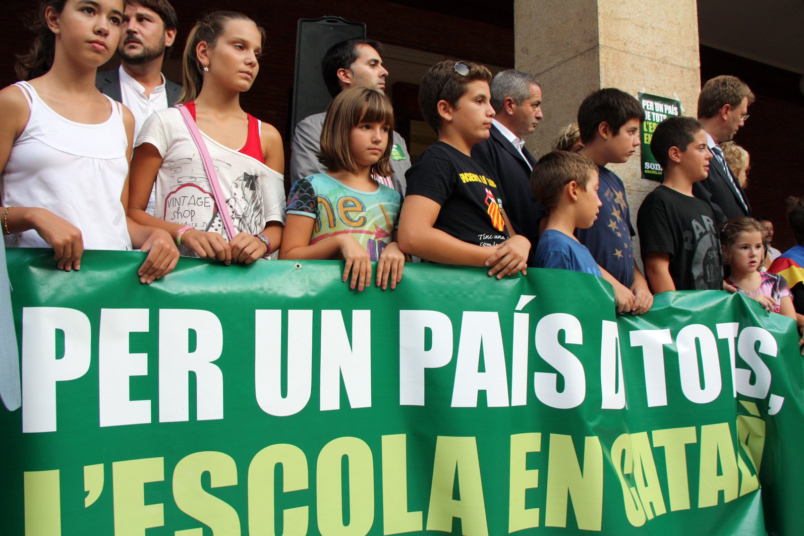 La escuela catalana en pie de guerra: una lucha de 35 años que no se acaba