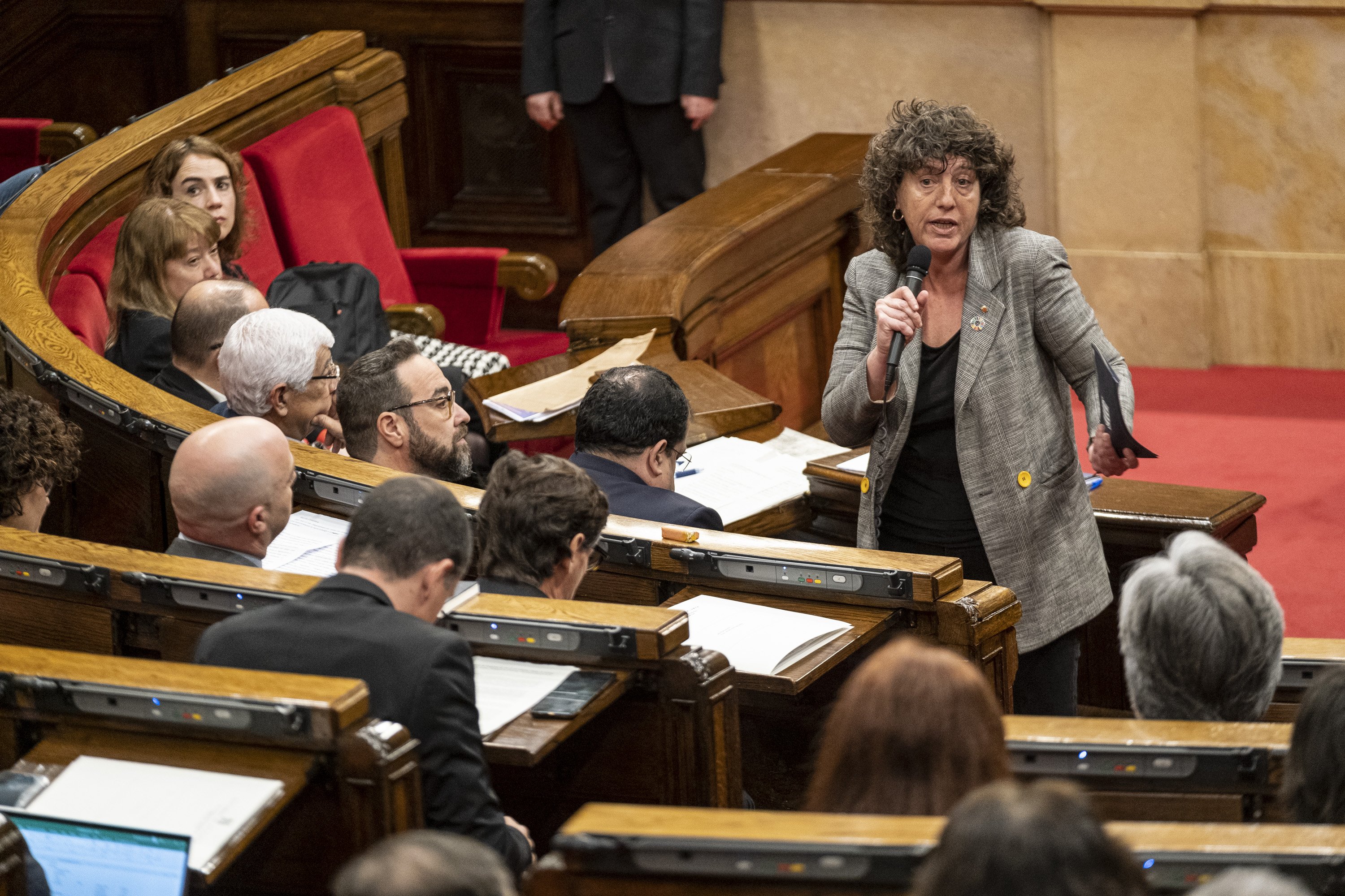 Teresa Jordà, en el punt de mira del PSC: acusen la consellera d'amagar-se davant la sequera