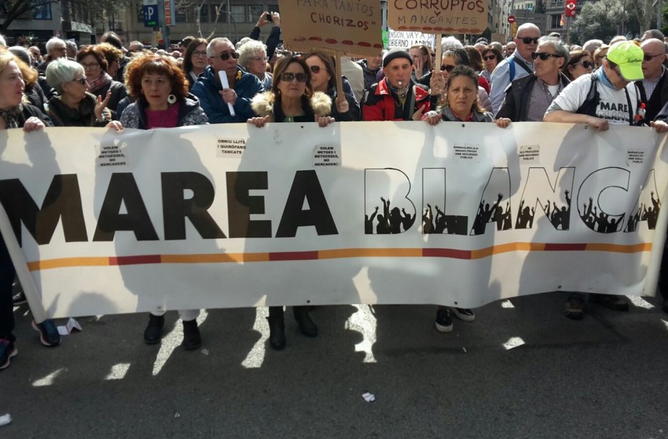 Marea blanca manifestación pensiones Juan Fuentes