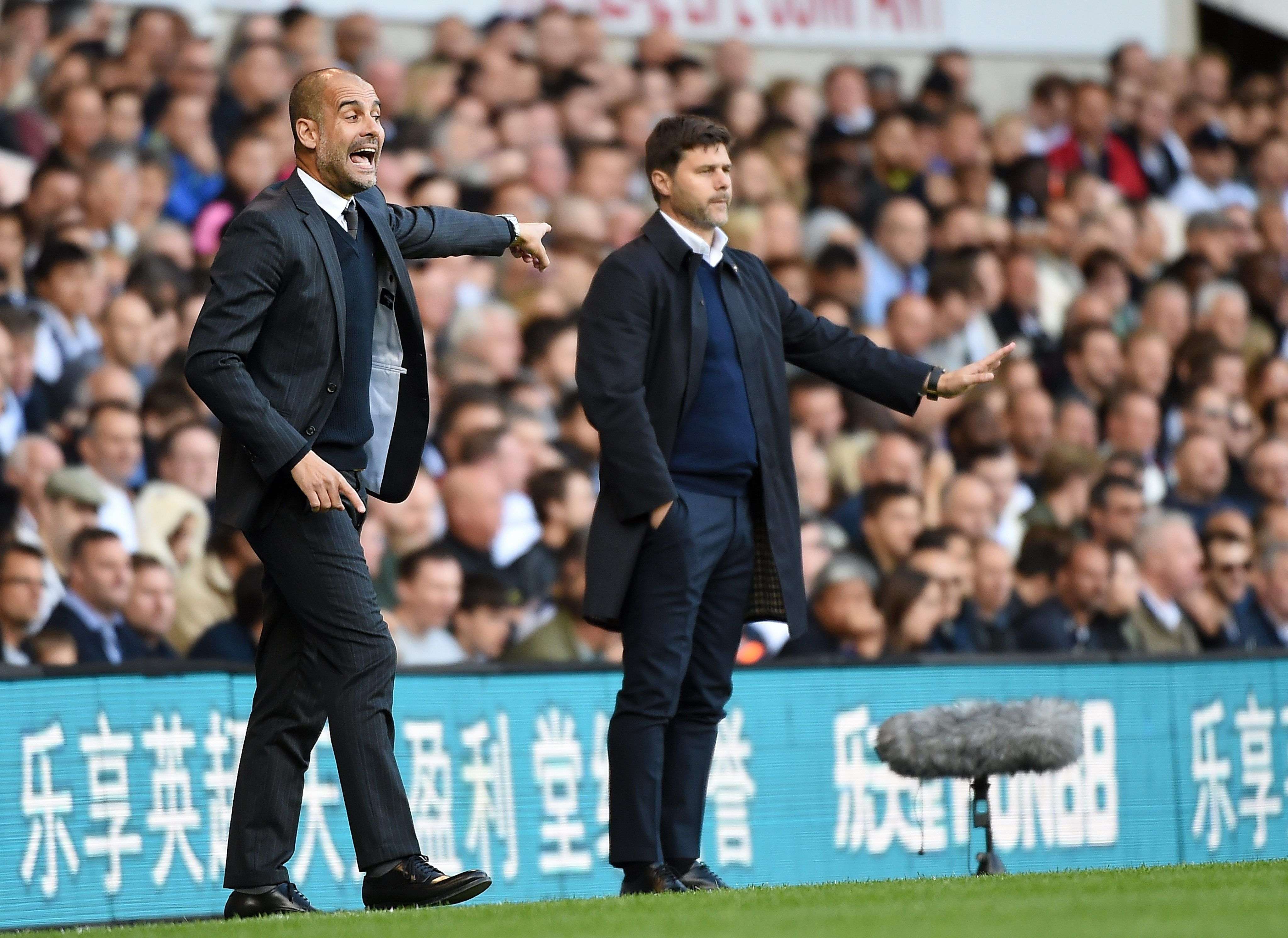Guardiola y Pochettino firman las tablas