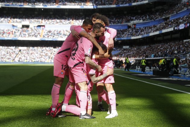 Joseleu celebra gol Real Madrid Espanyol / Foto: EFE - Juan Carlos Hidalgo