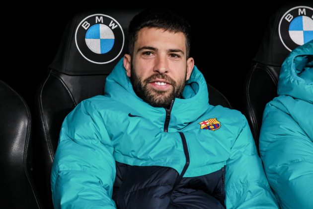 Jordi Alba banquillo Santiago Bernabéu / Foto: Europa Press Jordi Alba banquillo Santiago Bernabéu / Foto: Europa Press