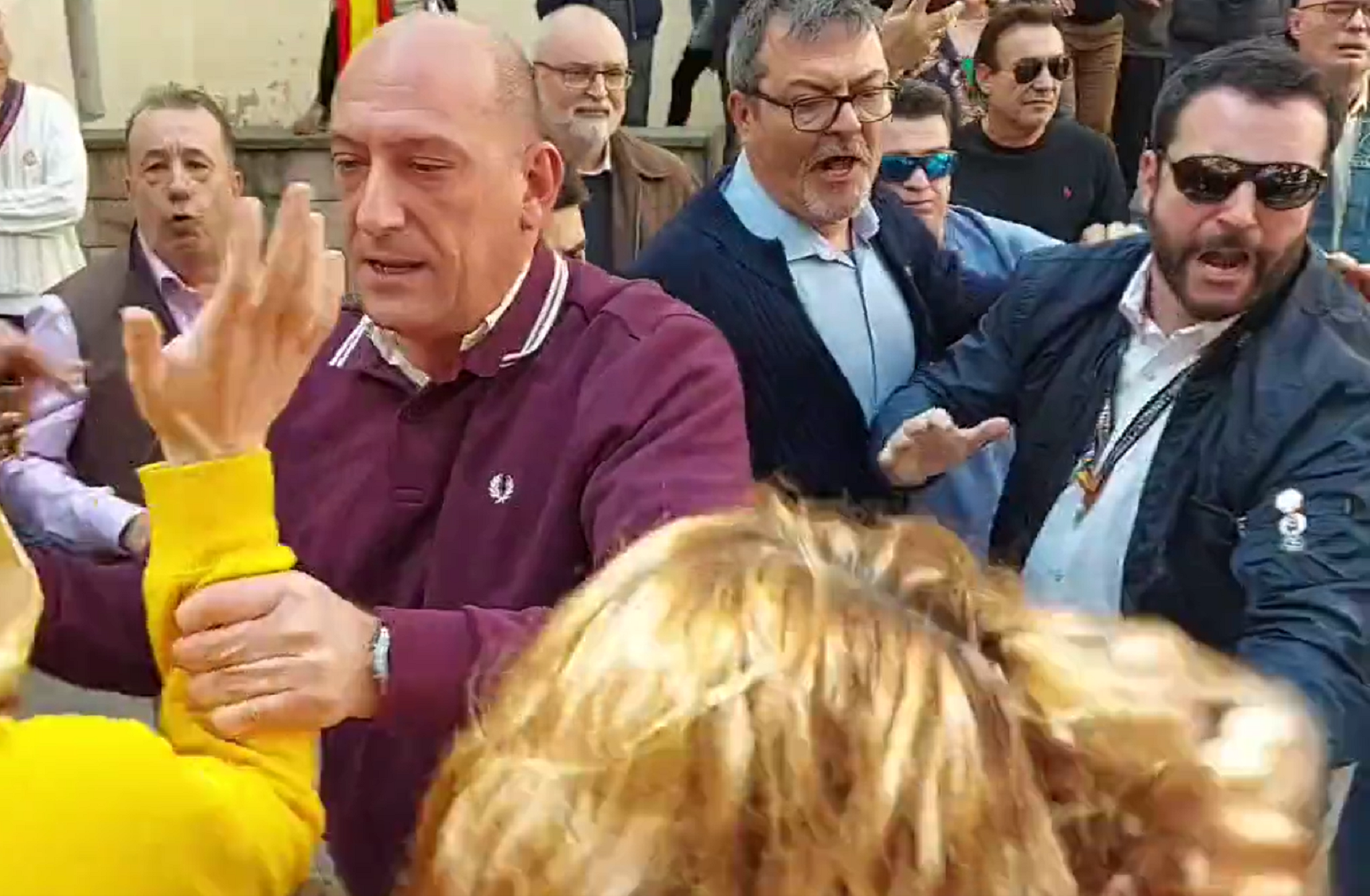 Forta tensió a Granollers per un acte de Vox