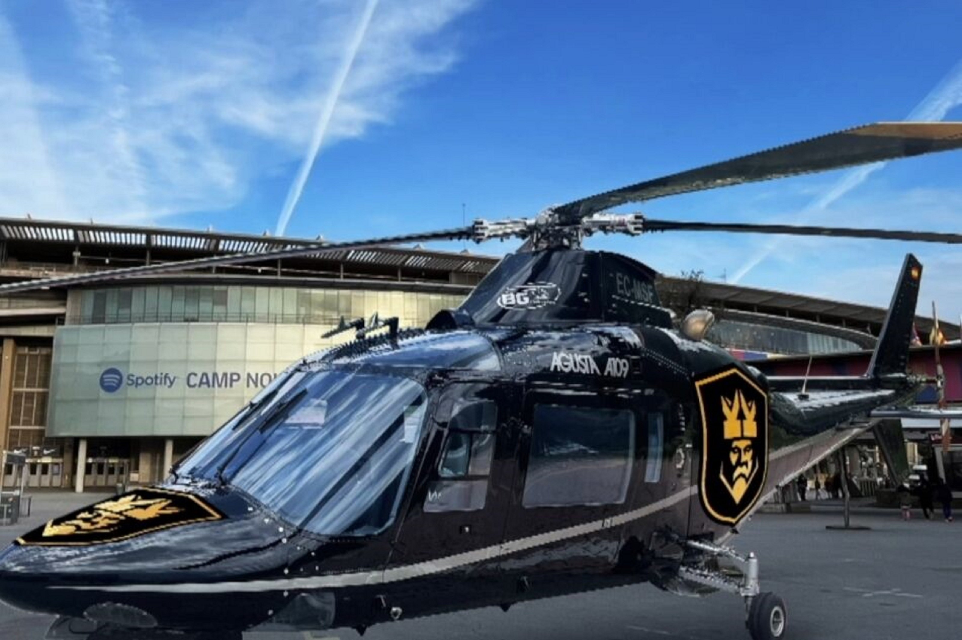 Los presidentes de la Kings League llegarán a la Final Four del Camp Nou en helicóptero