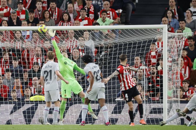 Ter Stegen Barça Athleti / Foto: EFE