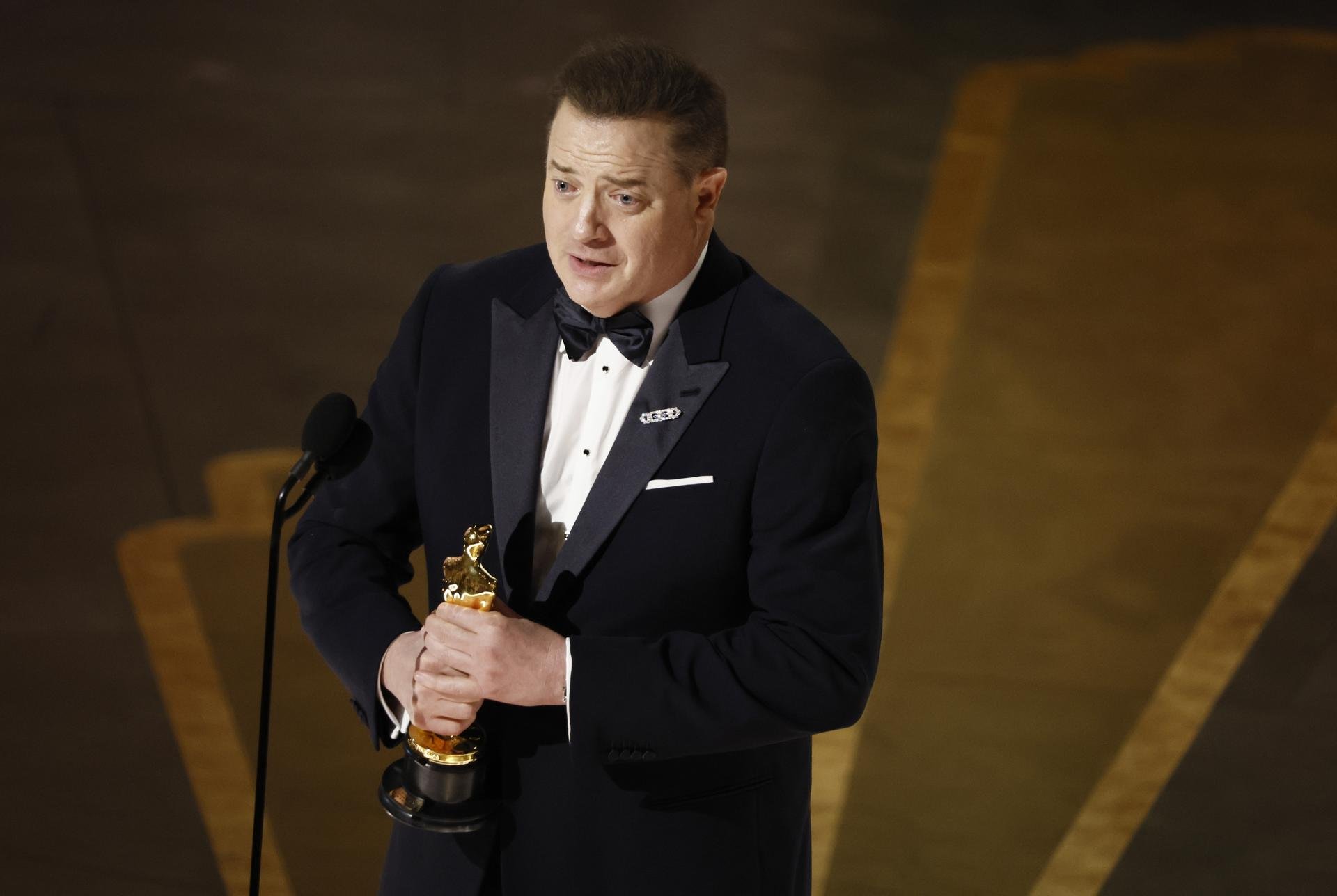 Brendan Fraser gana el Oscar a mejor actor 2023 por 'La ballena' ('The Whale')