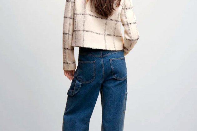 Jaqueta tweed maxi Jaqueta tweed maxi