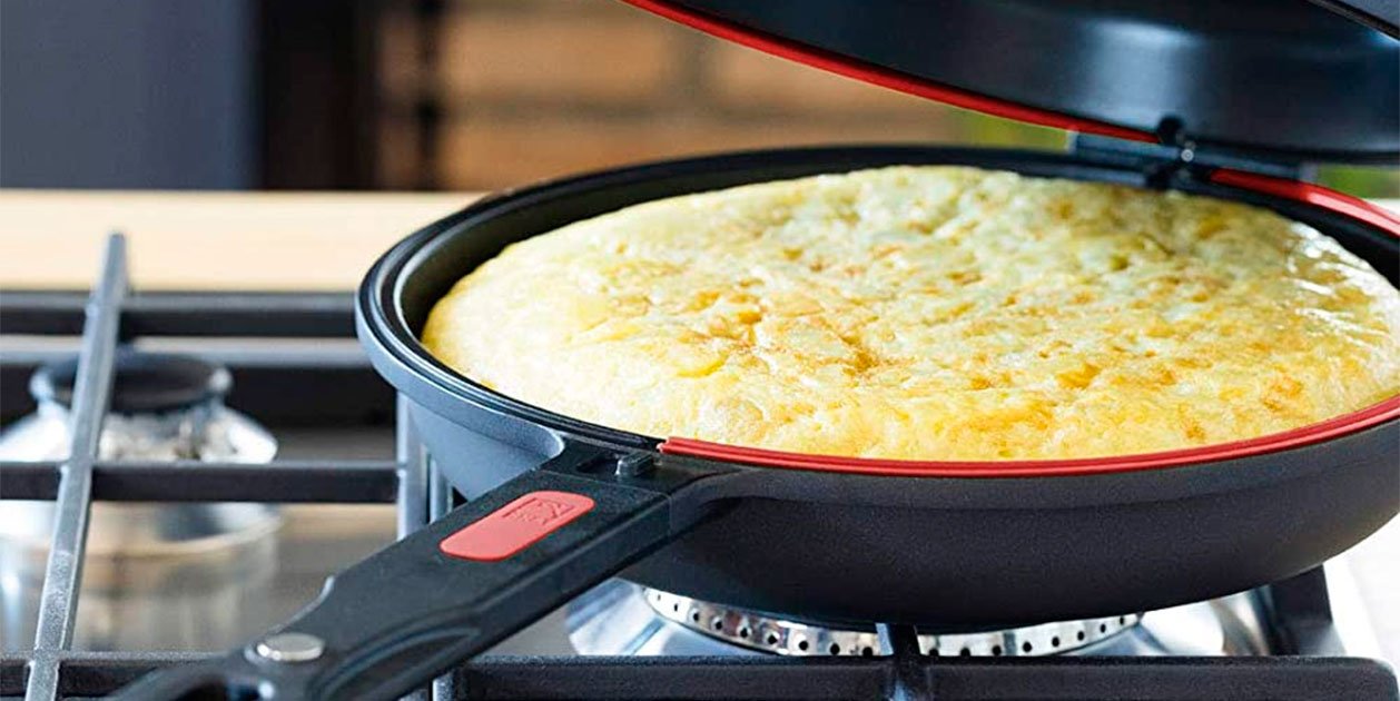 La sartén para hacer tortillas de patata perfectas existe y está de oferta