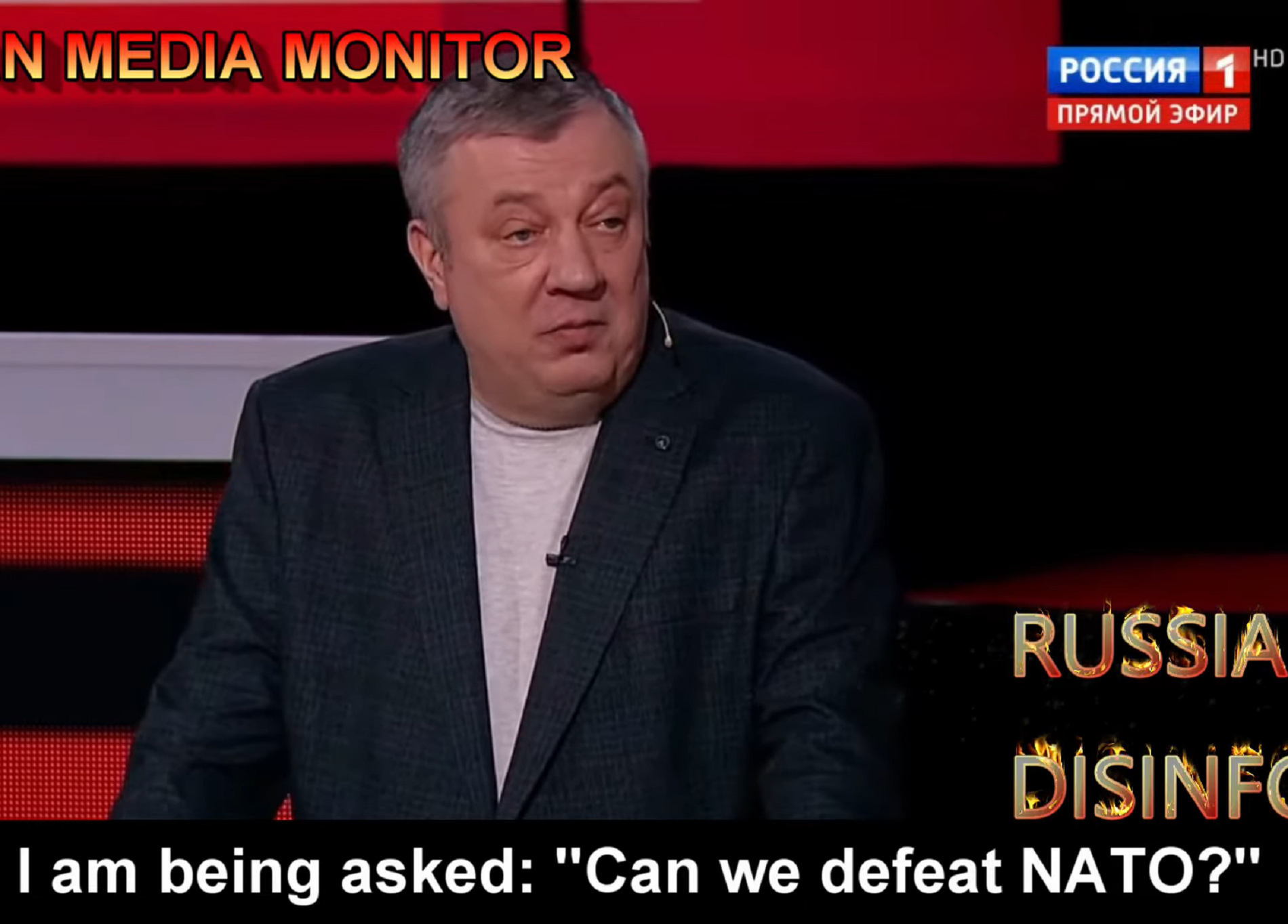 Los propagandistas de la TV rusa admiten que Rusia no puede ganar a la OTAN