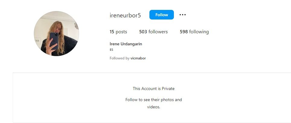 Instagram Irene Urdangarin