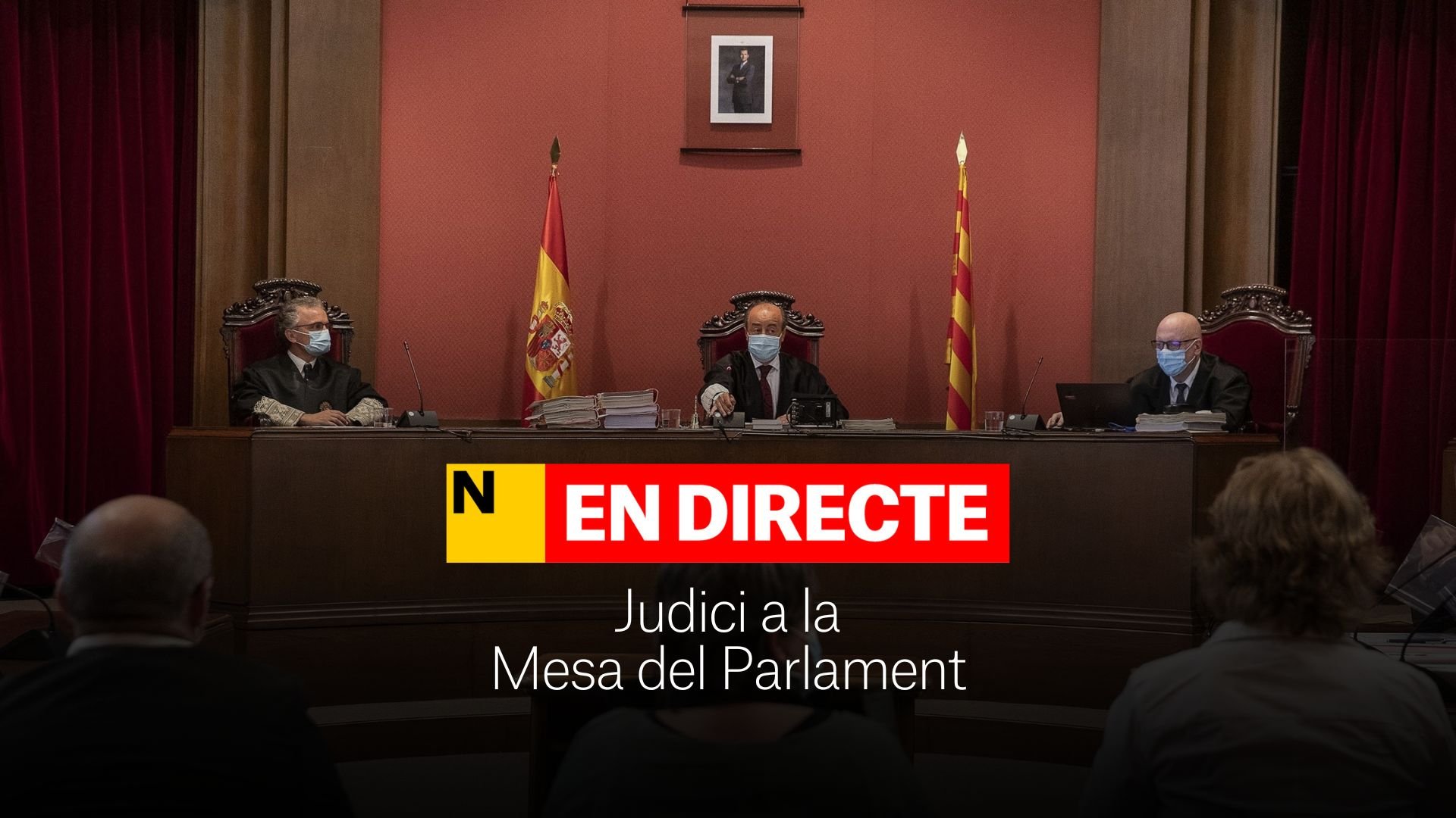 Judici a la Mesa del Parlament, DIRECTE | Última hora de l'interrogatori dels acusats