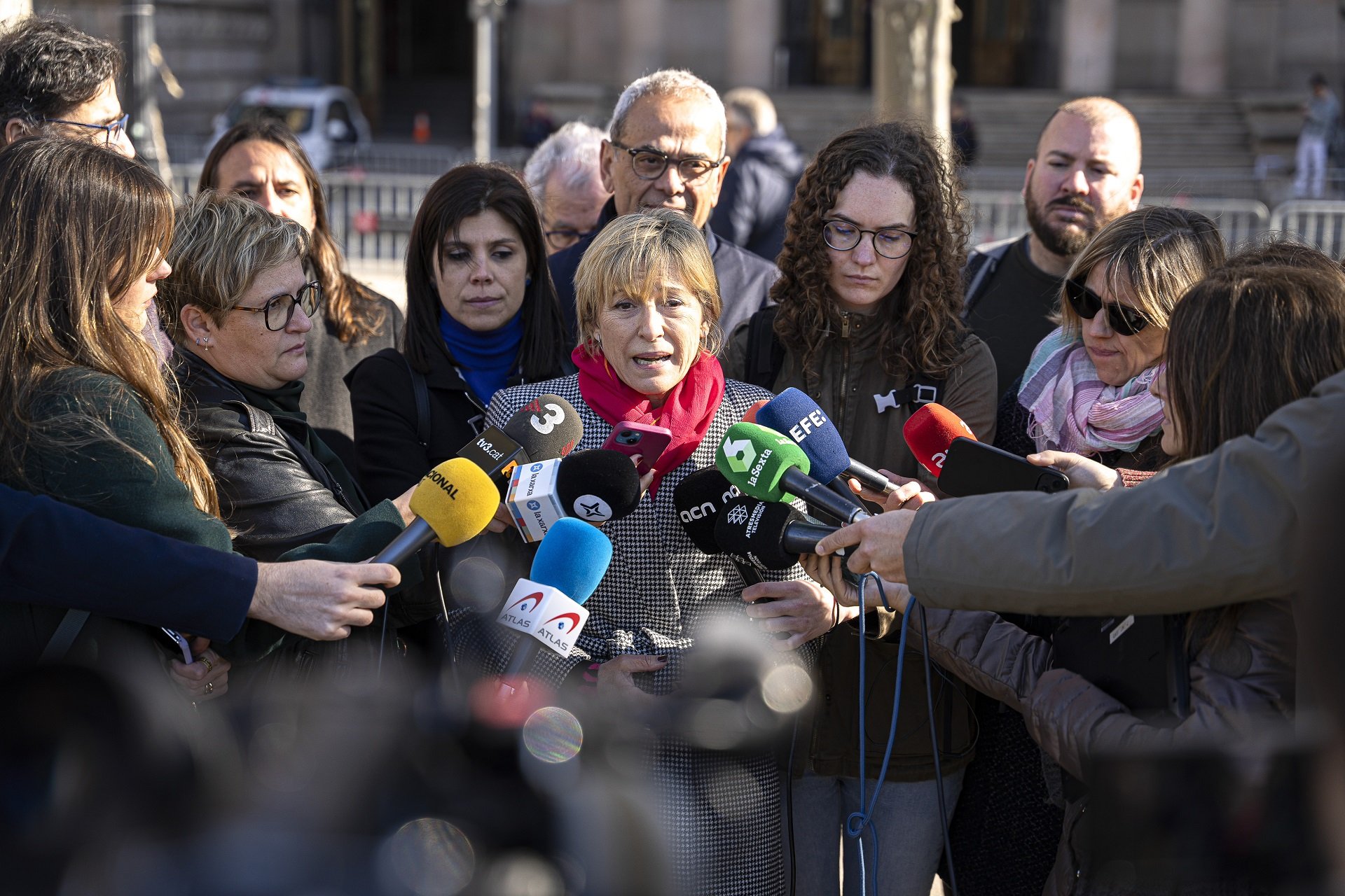 Carme Forcadell  judici a la Mesa del Parlament / Pau de la Calle