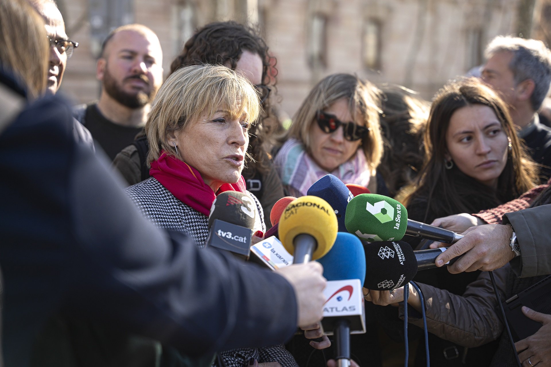 Carme Forcadell, muy crítica con la sentencia: "Absolutamente desproporcionada"