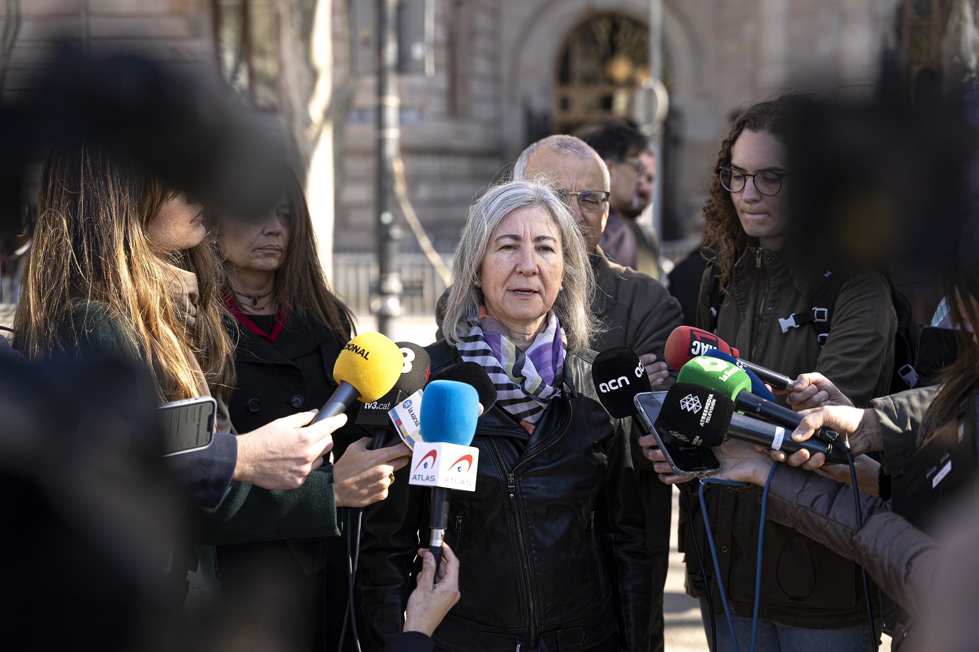 Dolors Feliu al TSJC Judici a la Mesa del Parlament / Pau de la Calle