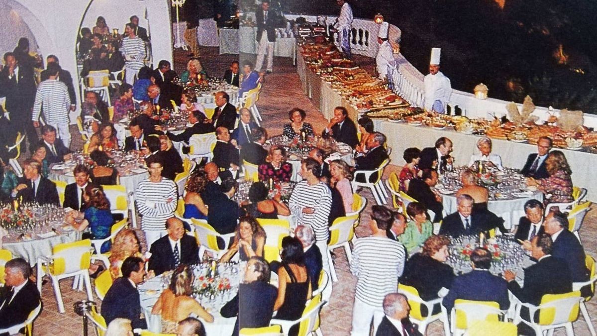 Cena fiesta Aga Khan  revista 'TIEMPO'