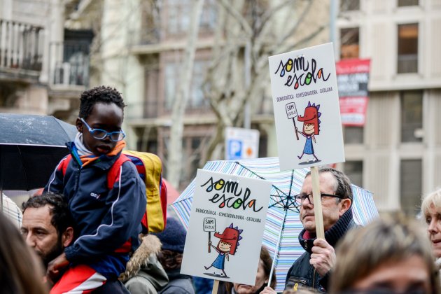 Manifestació 'L'escola catalana no té por' 18