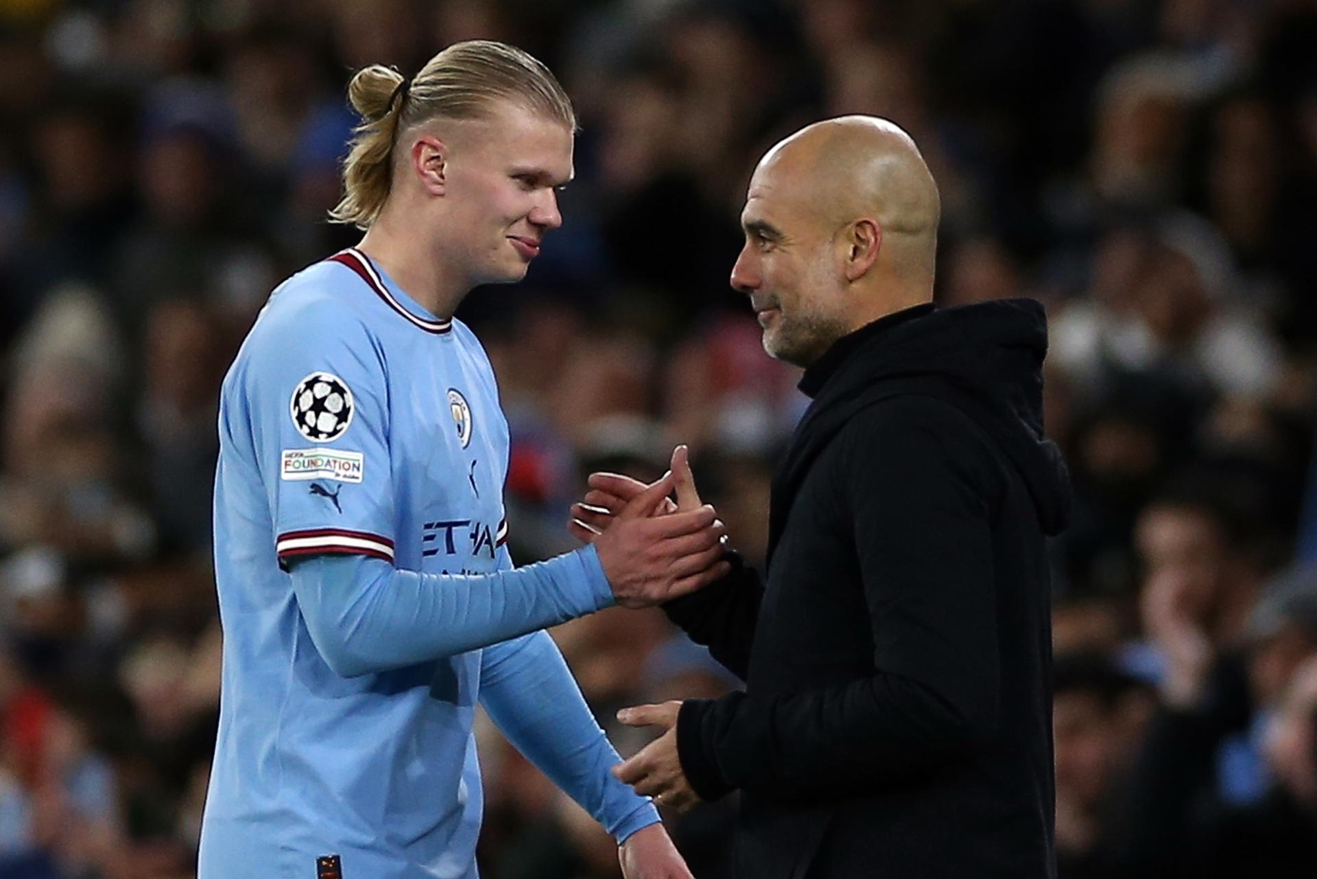 Pep Guardiola y Haaland, el sueño del City en peligro por el nuevo fichaje ‘express’