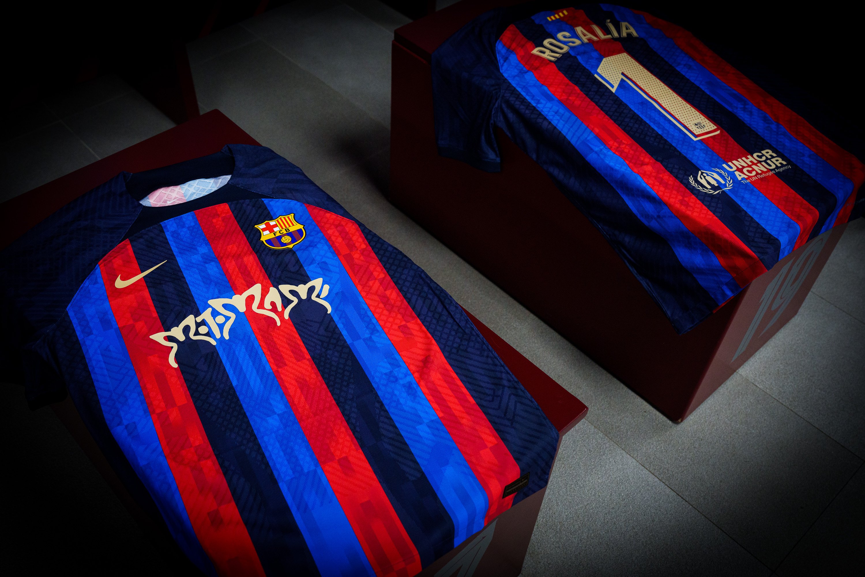Així serà la samarreta del Barça pel Clàssic, amb Rosalía i 'Motomami'