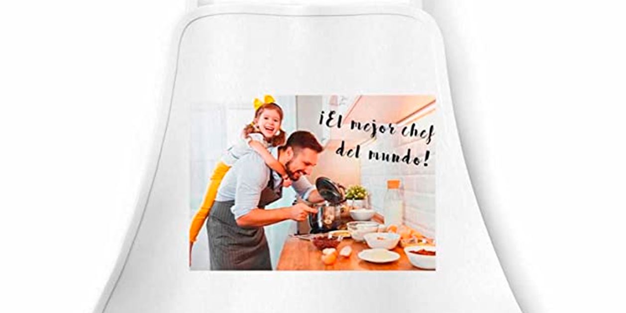 El delantal de 'MasterChef' personalizable, regalo perfecto para el Día del Padre