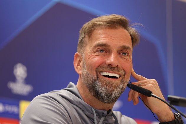 Klopp contento rueda de prensa / Foto: EFE - Kiko Huesca Klopp contento rueda de prensa / Foto: EFE - Kiko Huesca
