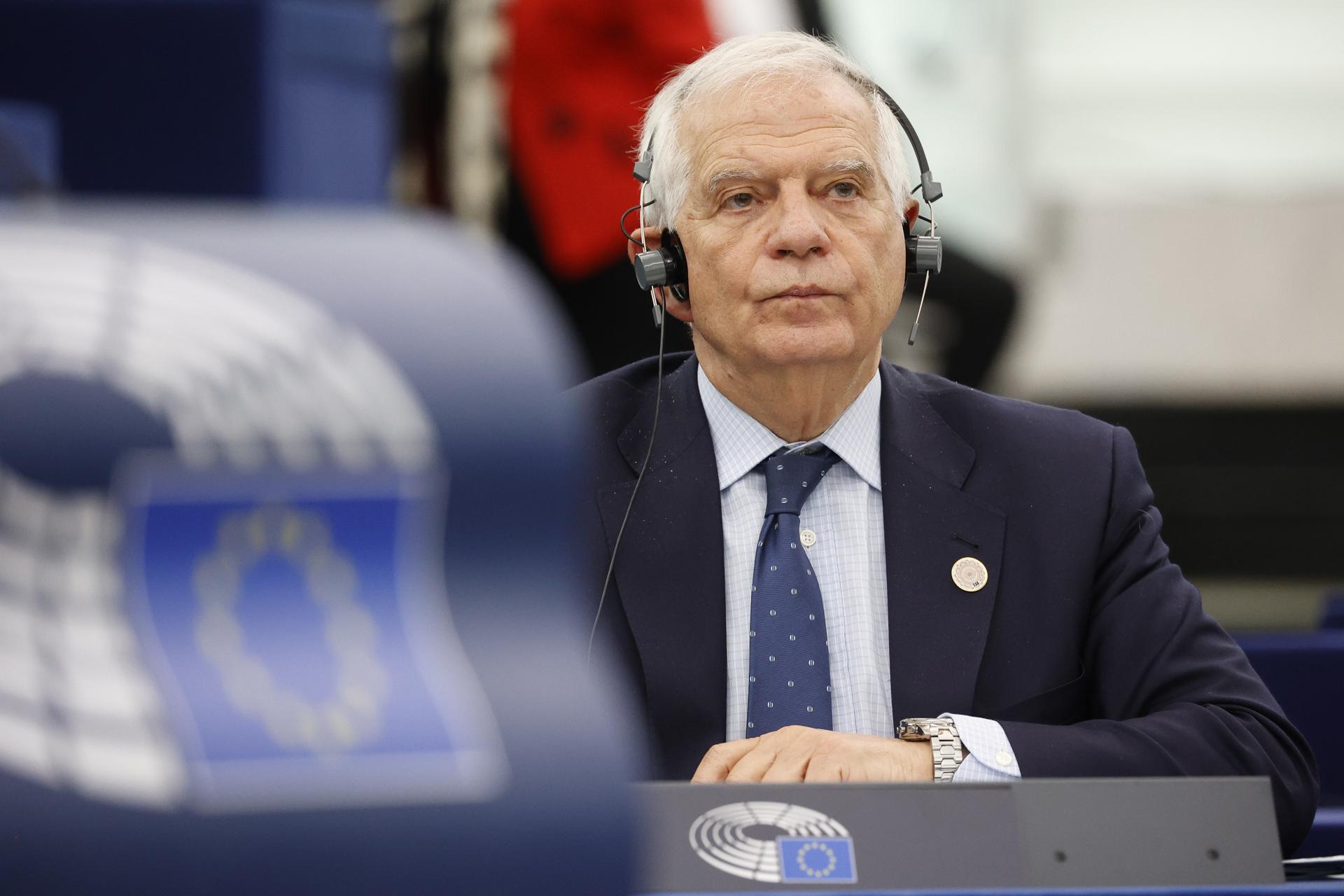 Josep Borrell al Parlament Europeu / efe