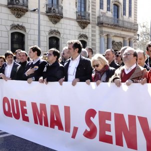 Latest pro-Spain march in Barcelona attracts smaller crowd