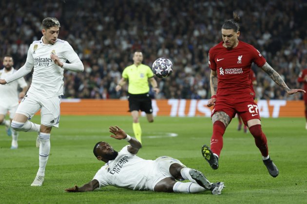 Antonio Rüdiger Darwin Núñez Real Madrid Liverpool / Foto: EFE