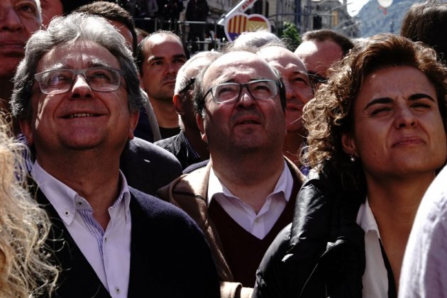 Iceta Millo Montserrat manifestació SCC Robert Lázaro