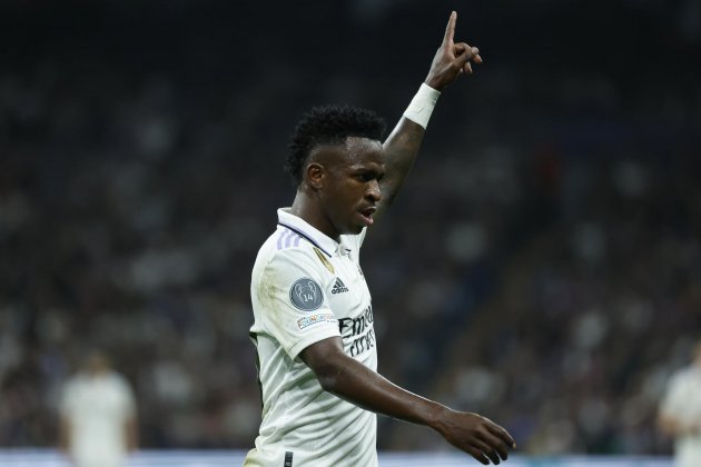 Vinícius Júnior Reial Madrid Liverpool / Foto: EFE Vinícius Júnior Reial Madrid Liverpool / Foto: EFE