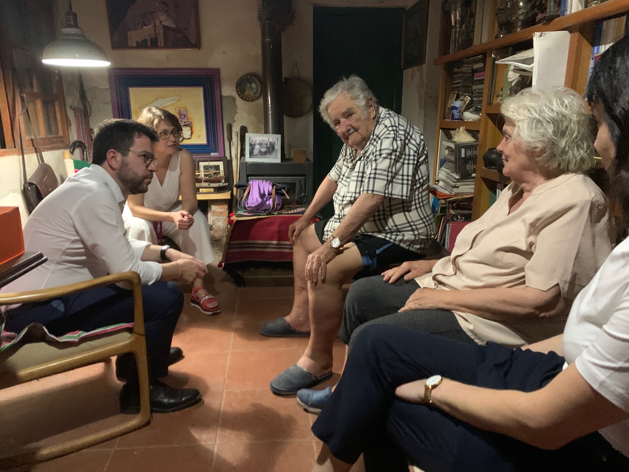 Jose Mujica Pere Aragonès / Marta Lasalas