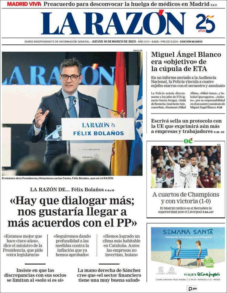 La Razón La Razón
